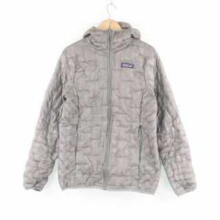 パタゴニア(patagonia)のPatagonia パタゴニア STY84040SP18 中綿ジャケット XS ナイロン100% マイクロパフフーディ フロントファスナー レディース AY5155A33 (ロングコート)