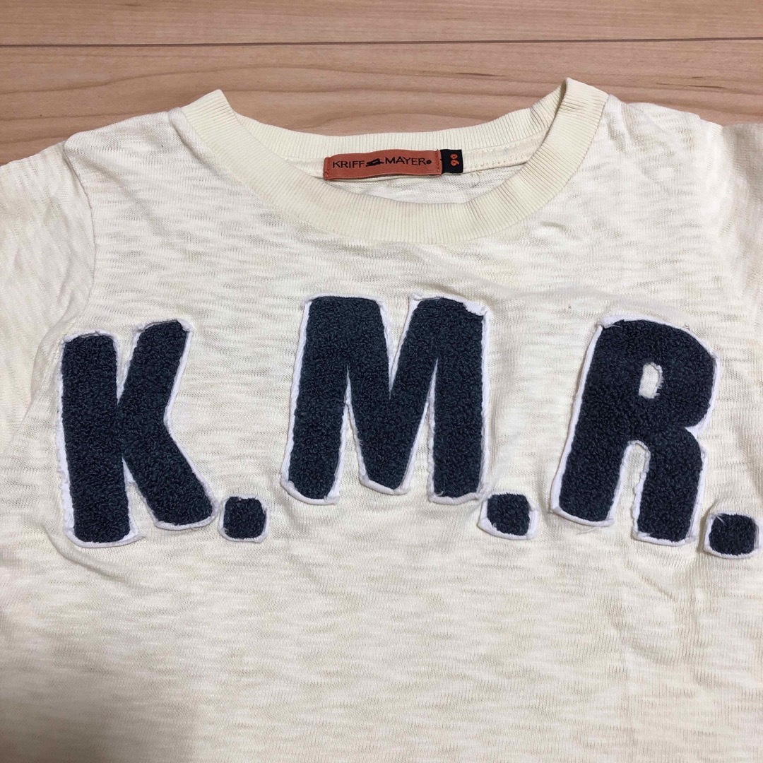 KRIFF MAYER(クリフメイヤー)の難あり　KRIFF MAYER  クリフメイヤー半袖　Tシャツ 90㎝ キッズ/ベビー/マタニティのキッズ服男の子用(90cm~)(Tシャツ/カットソー)の商品写真