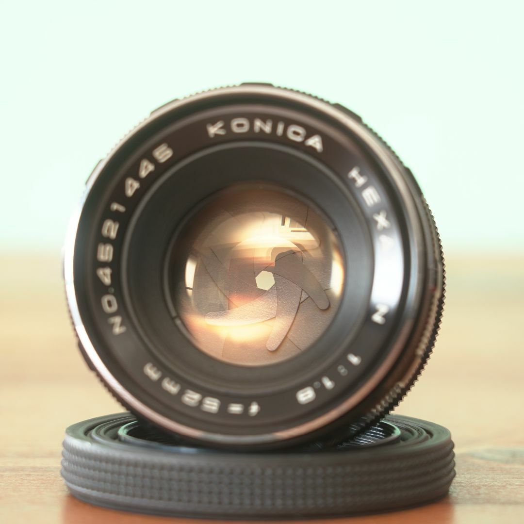 KONICA MINOLTA(コニカミノルタ)のコニカ HEXANON 52mm f1.8 AR オールドレンズ #445 スマホ/家電/カメラのカメラ(レンズ(単焦点))の商品写真
