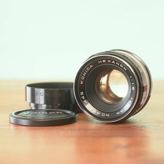 コニカミノルタ(KONICA MINOLTA)のコニカ HEXANON 52mm f1.8 AR オールドレンズ #445(レンズ(単焦点))