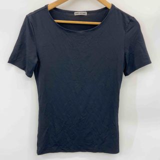 イッセイミヤケ(ISSEY MIYAKE)のISSEY MIYAKE イッセイミヤケ レディース  Tシャツ 半袖 黒　無地(Tシャツ(半袖/袖なし))