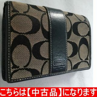 コーチ(COACH)の【中古】Coach コーチ 折り財布 (財布)