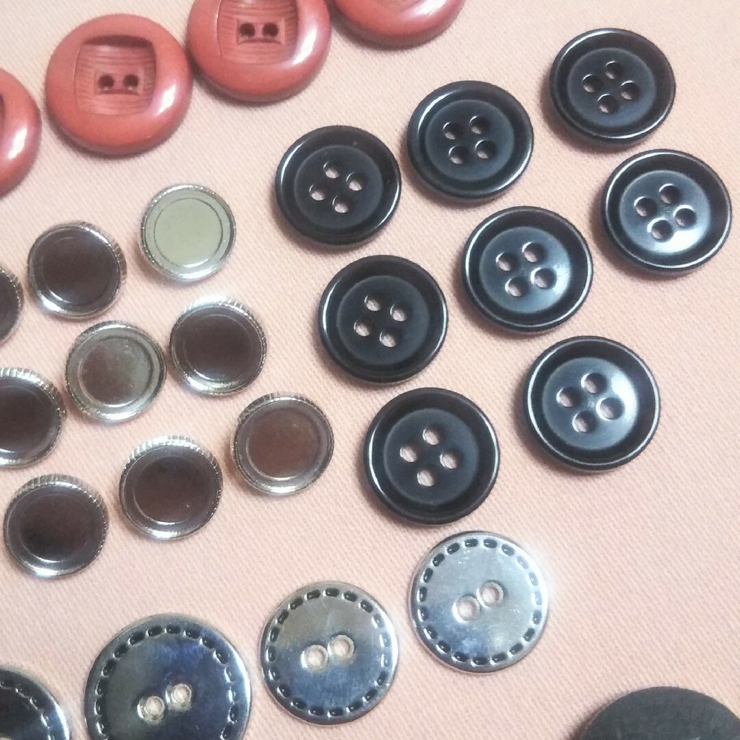 ■ボタン各種まとめて ハンドメイドの素材/材料(各種パーツ)の商品写真