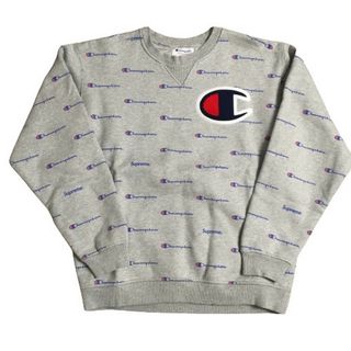 シュプリーム(Supreme)のSupreme シュプリーム Champion 13AW Script Crewneck Swett スウェット チャンピオンコラボ(スウェット)