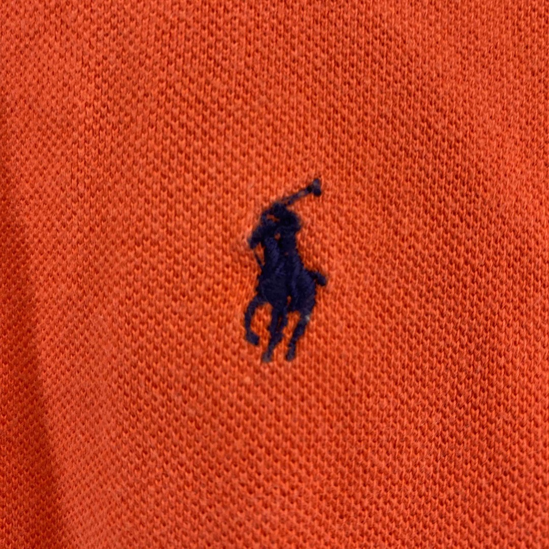 POLO RALPH LAUREN(ポロラルフローレン)のPOLO メンズ ポロラルフローレン ポロシャツ　オレンジ　ロゴ刺繍 メンズのトップス(ポロシャツ)の商品写真