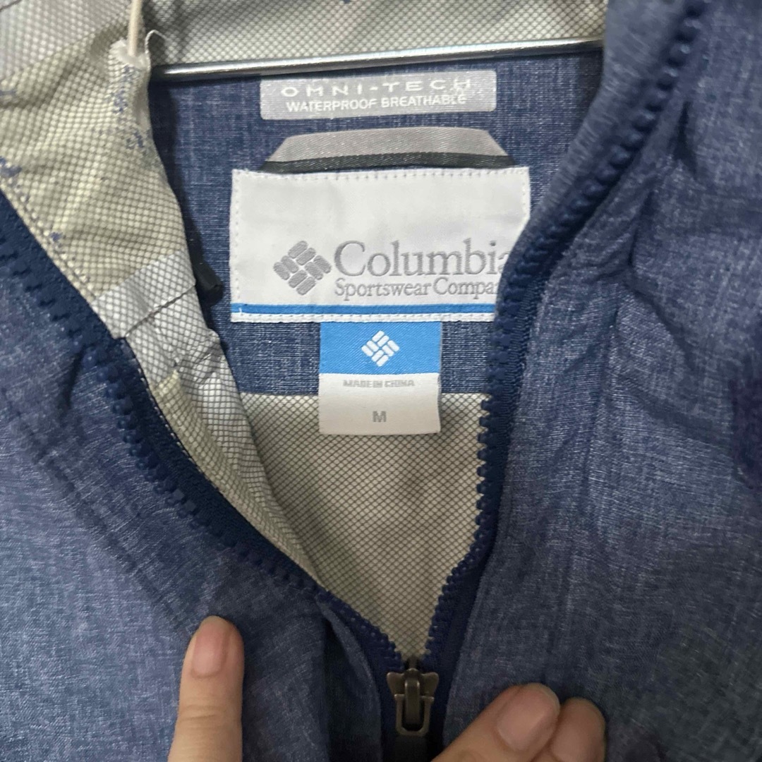 Columbia(コロンビア)のコロンビア オムニテック マウンテンパーカー Mサイズ ジャンク品 メンズのジャケット/アウター(マウンテンパーカー)の商品写真