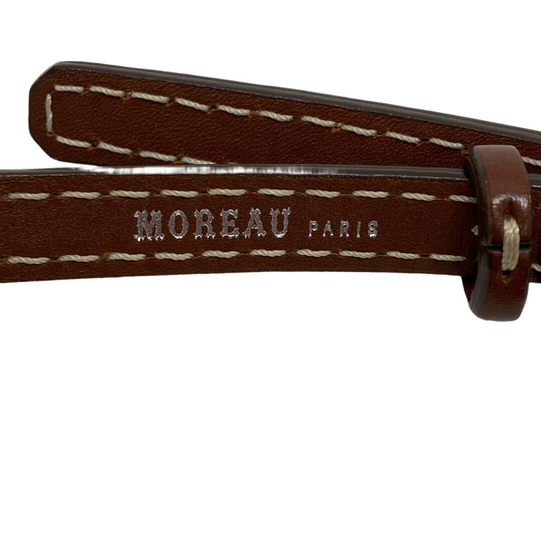 モロー・パリ MOREAU PARIS ハンドバッグ
 スイート ジュニア 2WAY ハンド  ショルダーバック ブラウン レディースのバッグ(ハンドバッグ)の商品写真