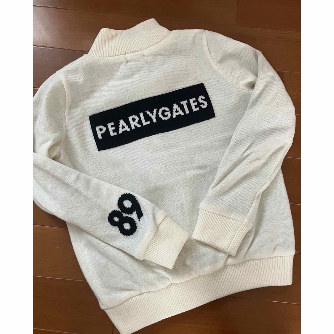 PEARLY GATES - 美品 パーリーゲイツ 蓄熱 防寒 ニットブルゾン