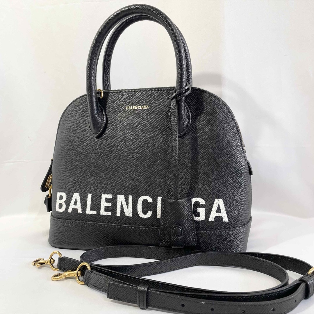 Balenciaga(バレンシアガ)の正規品 バレンシアガ ハンドバッグ 2way ショルダー付き ヴィル 黒 鍵付き レディースのバッグ(ハンドバッグ)の商品写真