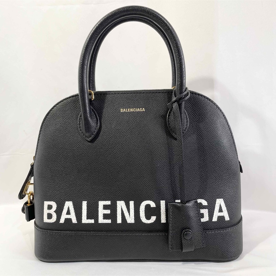 Balenciaga(バレンシアガ)の正規品 バレンシアガ ハンドバッグ 2way ショルダー付き ヴィル 黒 鍵付き レディースのバッグ(ハンドバッグ)の商品写真