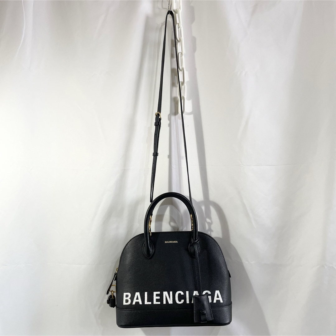 Balenciaga(バレンシアガ)の正規品 バレンシアガ ハンドバッグ 2way ショルダー付き ヴィル 黒 鍵付き レディースのバッグ(ハンドバッグ)の商品写真