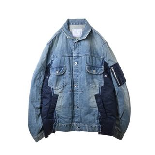 sacai - kudos 19ss lined denim jacket デニムジャケットの通販｜ラクマ