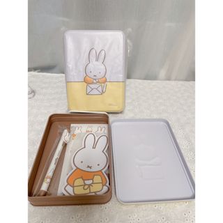 ミッフィー(miffy)のミッフィーレターセット　miffy 封筒　メッセージカード　ボールペン(カード/レター/ラッピング)