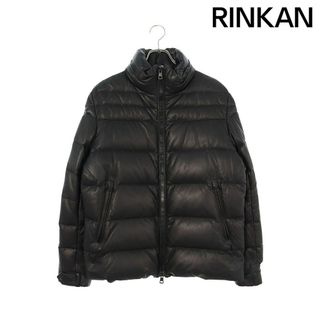 モンクレール(MONCLER)のモンクレール  GABERIC ラムレザージップアップダウンジャケット メンズ 4(ダウンジャケット)