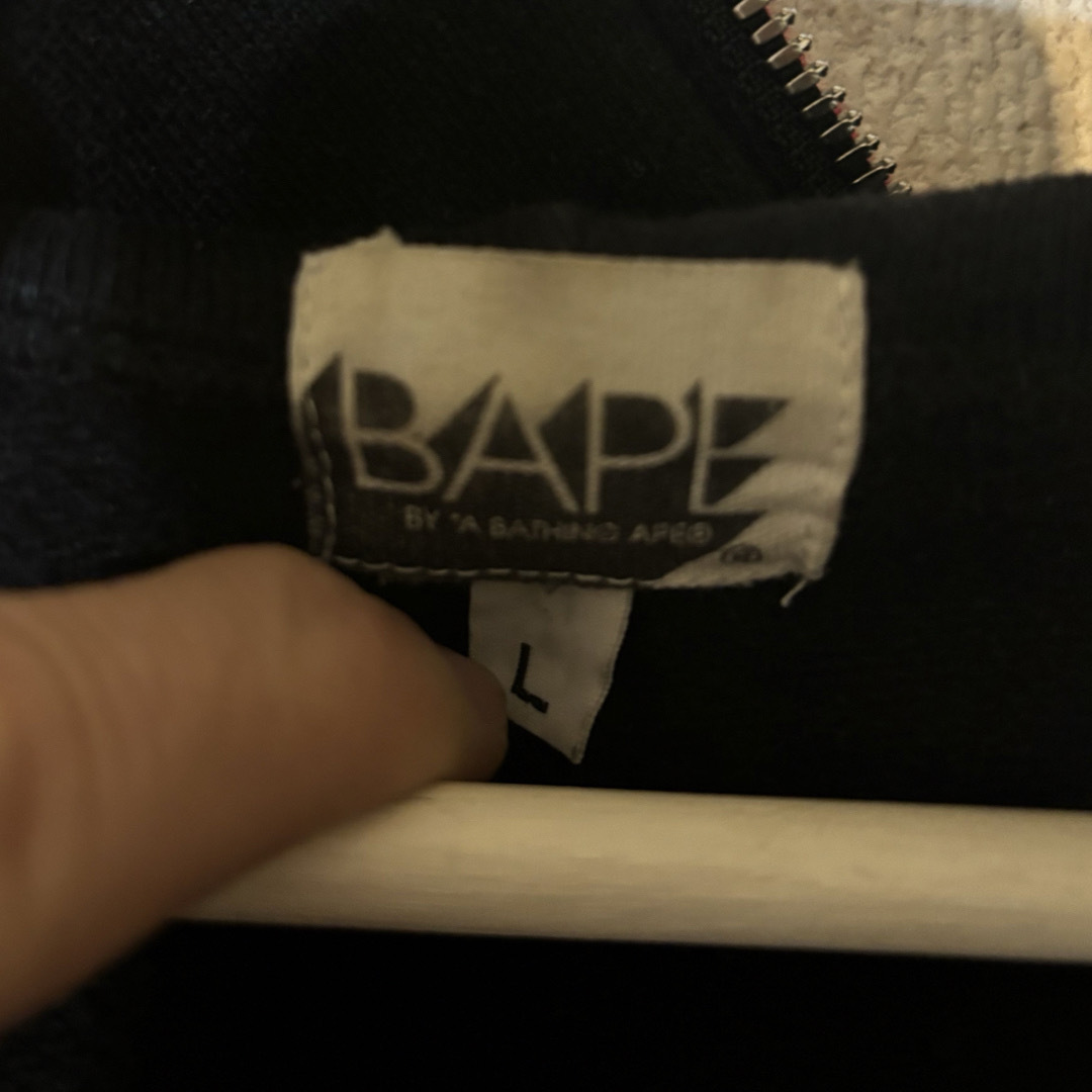 A BATHING APE(アベイシングエイプ)のA BATHING APE タイガー シャーク パーカー オレンジ メンズのトップス(パーカー)の商品写真