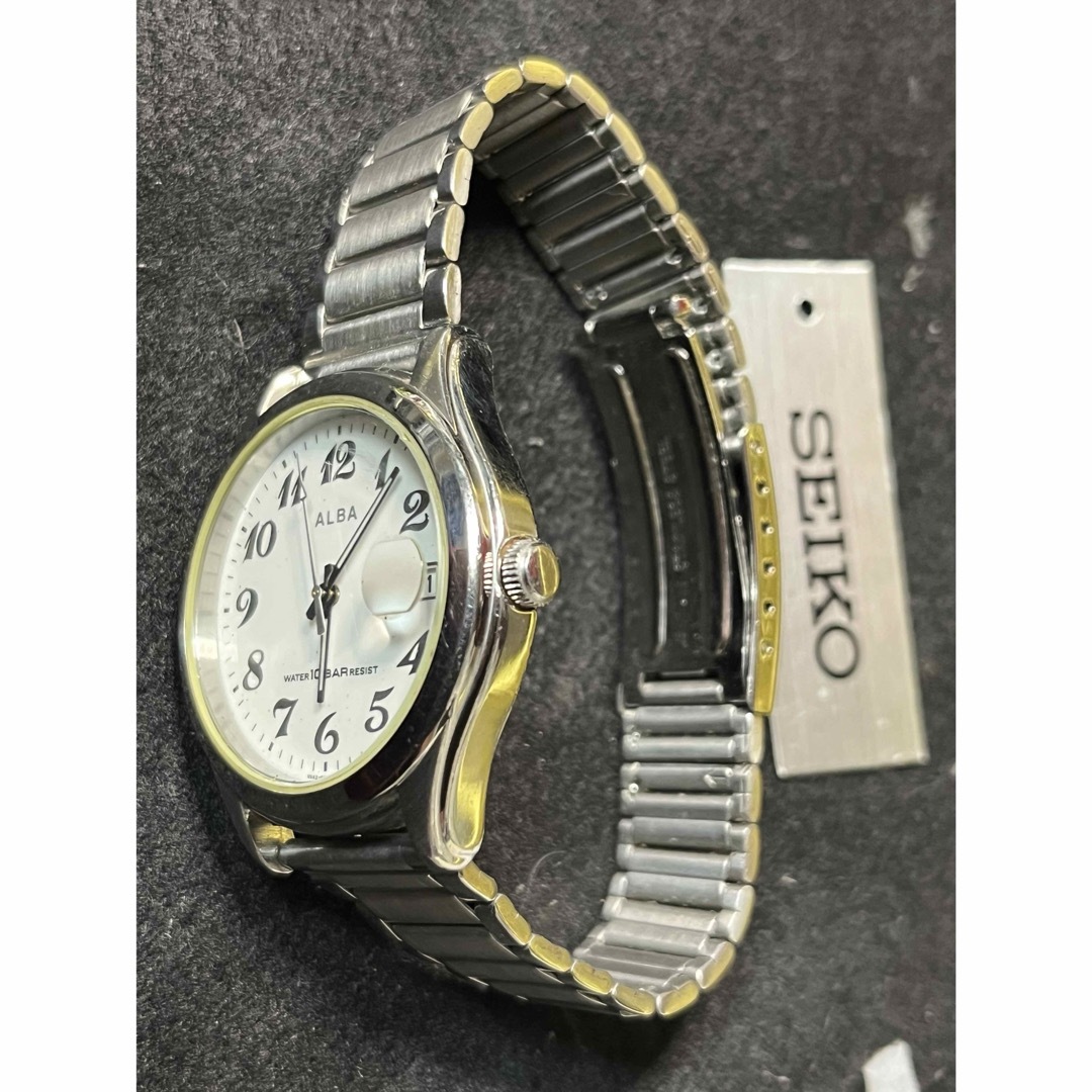 SEIKO(セイコー)の★SEIKO アルバ アラビア数字文字盤 メンズ 腕時計 ★保管品 メンズの時計(腕時計(アナログ))の商品写真