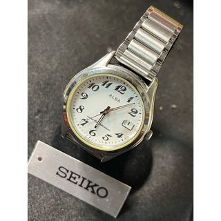 セイコー(SEIKO)の★SEIKO アルバ アラビア数字文字盤 メンズ 腕時計 ★保管品(腕時計(アナログ))