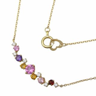 ポンテヴェキオ(PonteVecchio)のポンテヴェキオ ネックレス K18 ダイヤモンド0.07ct マルチ石(ネックレス)