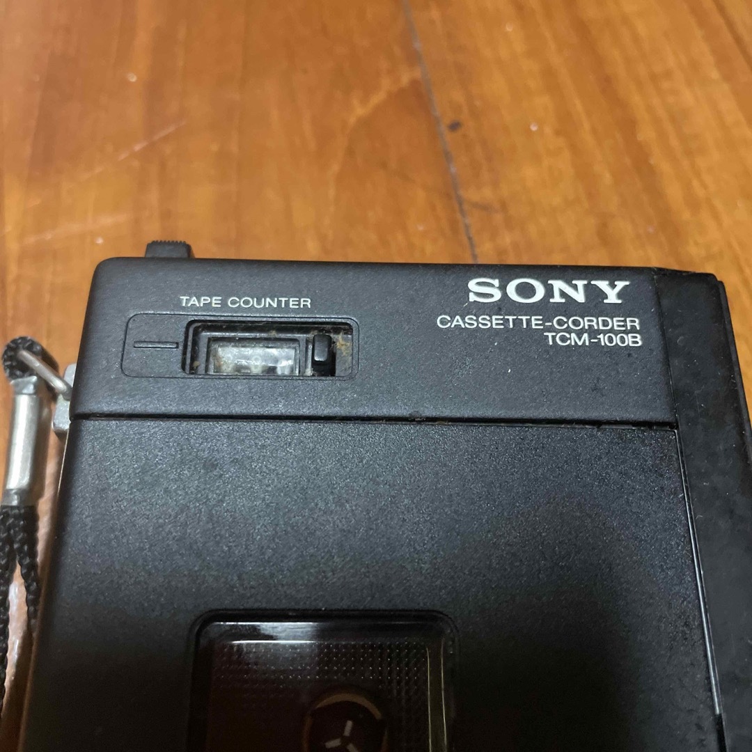 SONY - ジャンク品・廃盤SONY カセットコーダー TCM-100Bの通販 SONY - ジャンク品・廃盤SONY カセットコーダー TCM-100Bの通販
