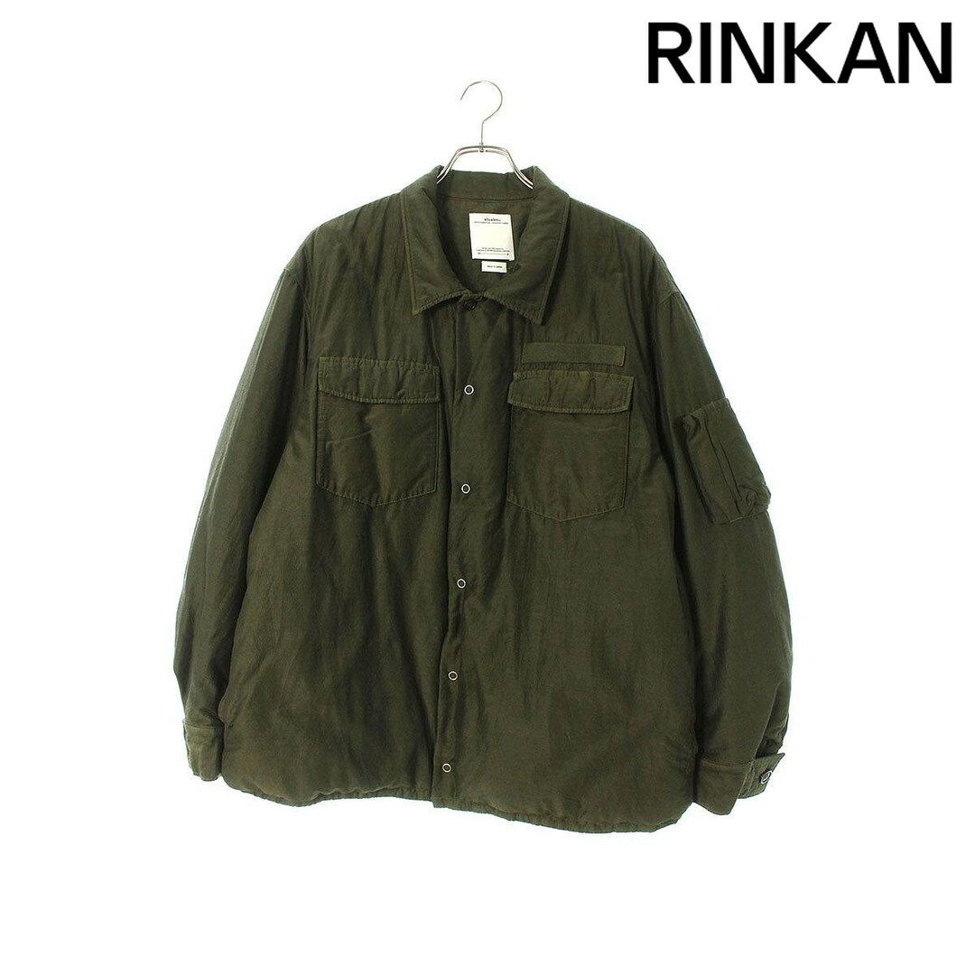 VISVIM(ヴィスヴィム)のビズビム  0123205013001 HELI CREW DOWN SHIRT JKT 0123205013001 中綿解禁ボタンダウンジャケット メンズ 4 メンズのジャケット/アウター(ダウンジャケット)の商品写真