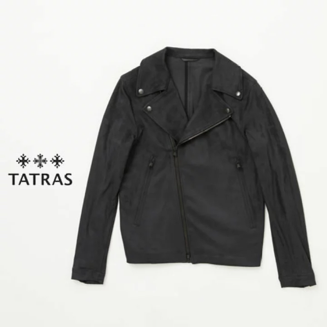 TATRAS(タトラス)のTATRAS タトラス / LATINO ライダーズジャケット ブラック メンズのジャケット/アウター(ライダースジャケット)の商品写真