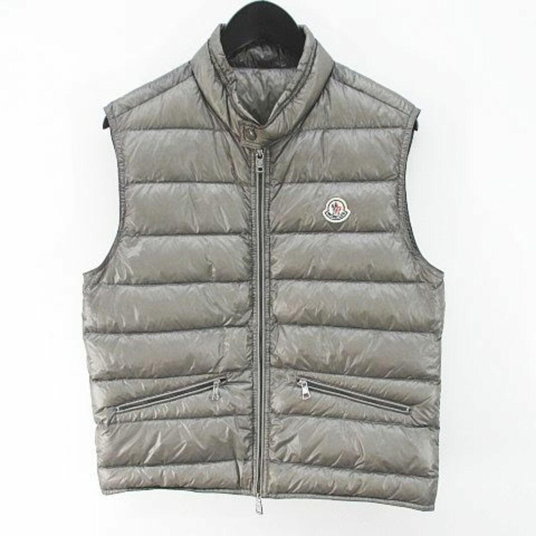 MONCLER(モンクレール)のモンクレール C10914336199 53029 ダウンベスト 1 グレー  メンズのジャケット/アウター(ダウンベスト)の商品写真