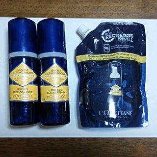 ロクシタン(L'OCCITANE)のロクシタン イモーテル プレシューズ クレンジングフォーム 本体＆レフィル(クレンジング/メイク落とし)