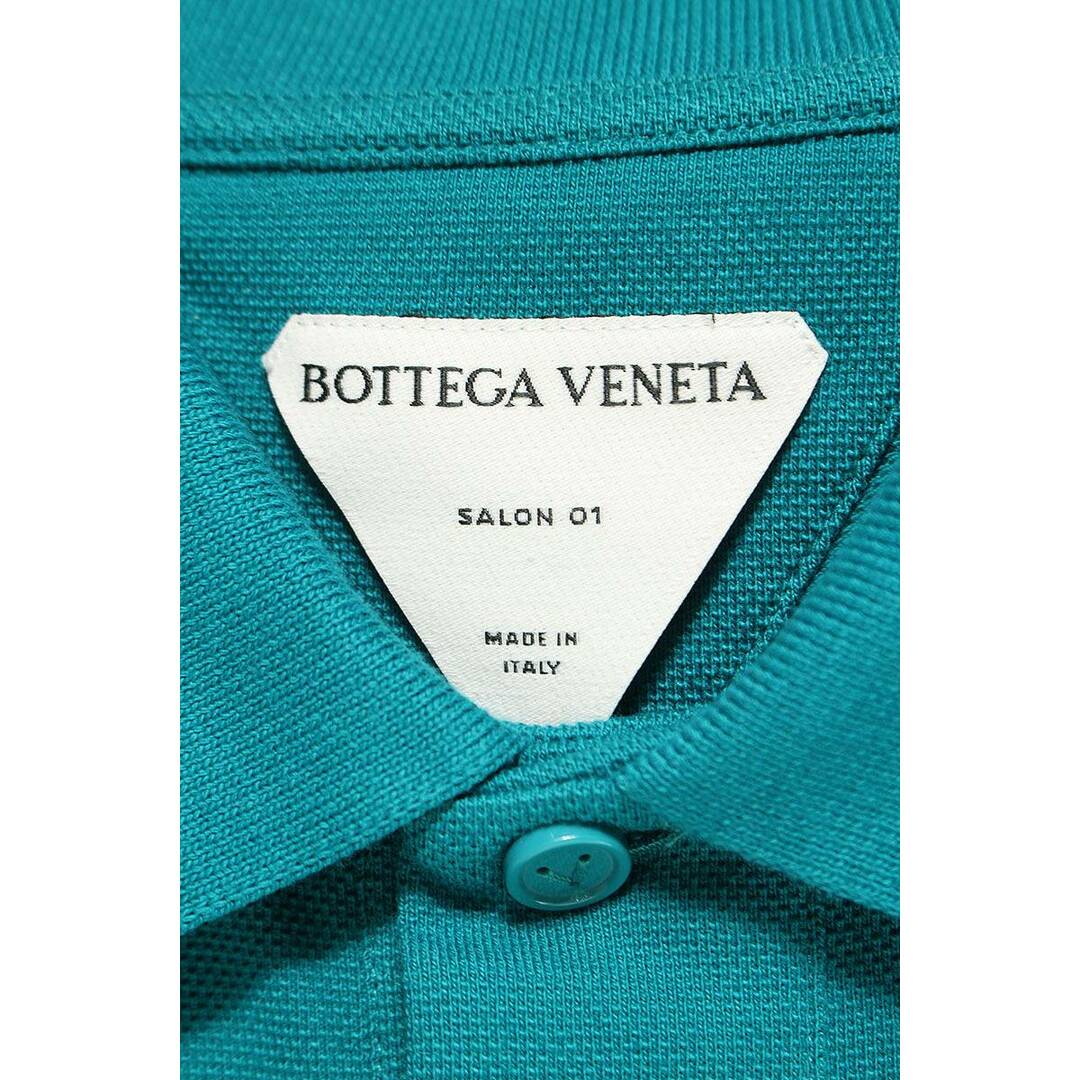 Bottega Veneta(ボッテガヴェネタ)のボッテガヴェネタ  631006 V01G0 コットンピケ半袖ポロシャツ メンズ M メンズのトップス(ポロシャツ)の商品写真