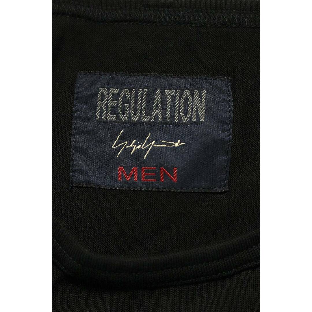 Yohji Yamamoto(ヨウジヤマモト)のヨウジヤマモト  REGULATION　HR-T57-073 コットン長袖カットソー メンズ 3 メンズのトップス(Tシャツ/カットソー(七分/長袖))の商品写真