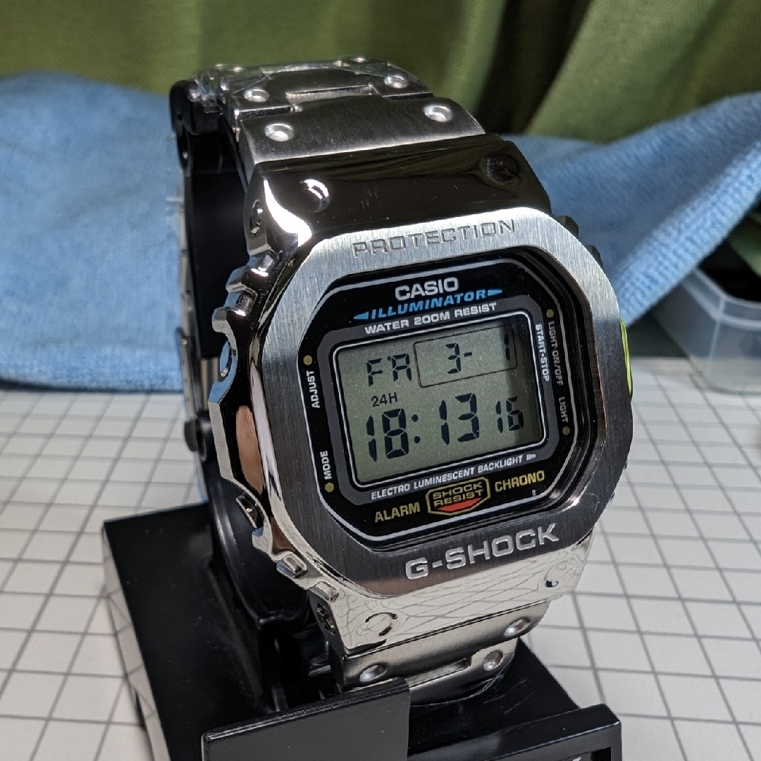 G-SHOCK - G-SHOCK DW5600 フルメタルカスタムの通販 by Gomashio's