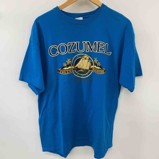CANCUN REEF COZUMEL メンズ  Tシャツ半袖 ブルー(Tシャツ/カットソー(半袖/袖なし))