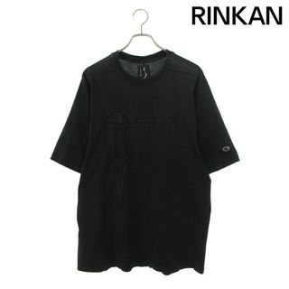 リックオウエンス(Rick Owens)のリックオウエンス ×チャンピオン Champion　  CM21S0010 ロゴ刺繍Tシャツ メンズ S(Tシャツ/カットソー(半袖/袖なし))