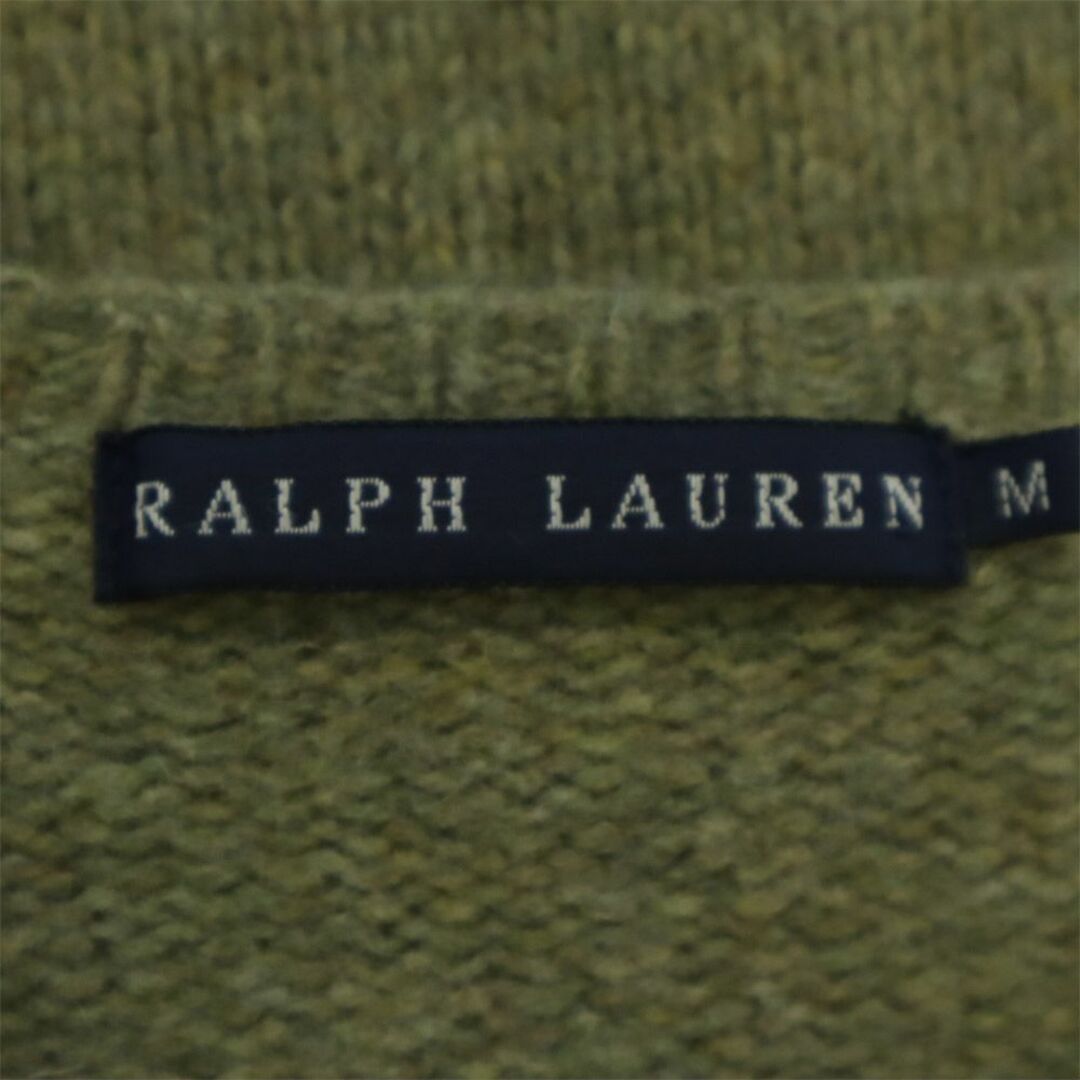 Ralph Lauren(ラルフローレン)のラルフローレン 長袖 セーター M グリーン RALPH LAUREN ニット レディース 古着 【240301】 レディースのトップス(ニット/セーター)の商品写真