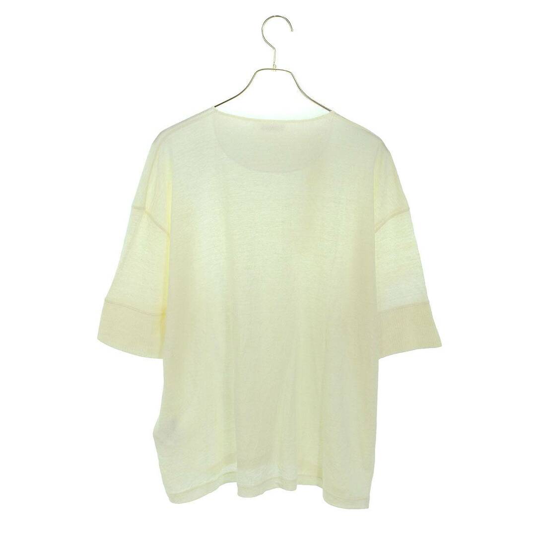 Jil Sander(ジルサンダー)のジルサンダー  JSMM702000 リネンTシャツ メンズ M メンズのトップス(Tシャツ/カットソー(半袖/袖なし))の商品写真