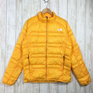 ザノースフェイス(THE NORTH FACE)のMENs XXL  ノースフェイス ライト ヒート ジャケット Light Heat Jacket リサイクルダウン NORTH FACE ND42331R オレンジ系(その他)