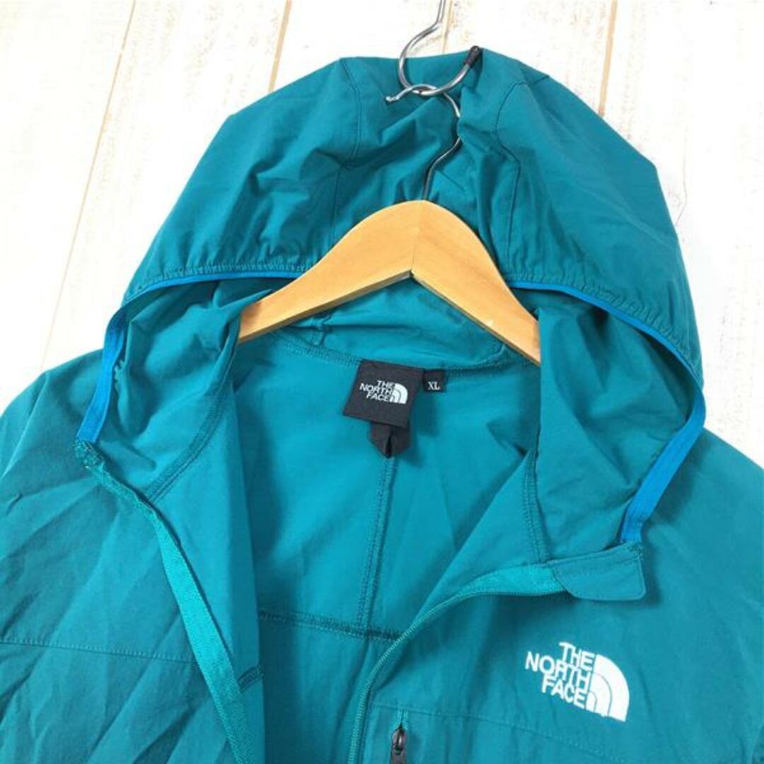 THE NORTH FACE(ザノースフェイス)のMENs XL  ノースフェイス マウンテン ソフトシェル フーディ Mountain Softshell Hoodie ジャケット NORTH FACE NP21703 FF Fanfare Green グリーン系 メンズのメンズ その他(その他)の商品写真