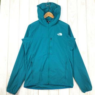 ザノースフェイス(THE NORTH FACE)のMENs XL  ノースフェイス マウンテン ソフトシェル フーディ Mountain Softshell Hoodie ジャケット NORTH FACE NP21703 FF Fanfare Green グリーン系(その他)