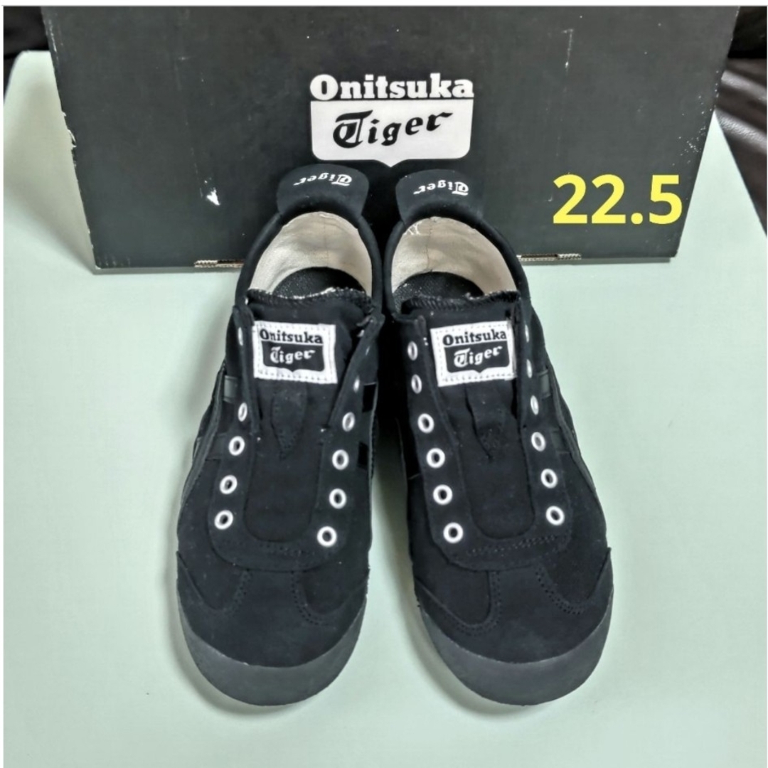 Onitsuka Tiger(オニツカタイガー)のオニツカタイガー メキシコ66 スリッポン ブラック 22.5 レディースの靴/シューズ(スニーカー)の商品写真