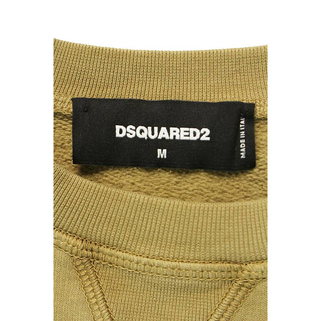 DSQUARED2(ディースクエアード)のディースクエアード  22AW  S74GU0643S ロゴショルダーパッチダメージ加工スウェット メンズ M メンズのトップス(スウェット)の商品写真