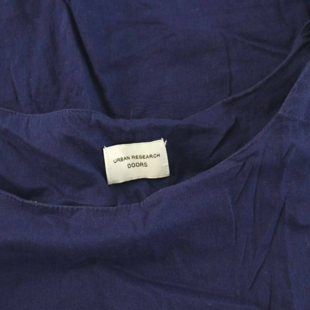 URBAN RESEARCH DOORS(アーバンリサーチドアーズ)のアーバンリサーチ ドアーズ コットンボイルAラインブラウス One 青 レディースのトップス(シャツ/ブラウス(半袖/袖なし))の商品写真