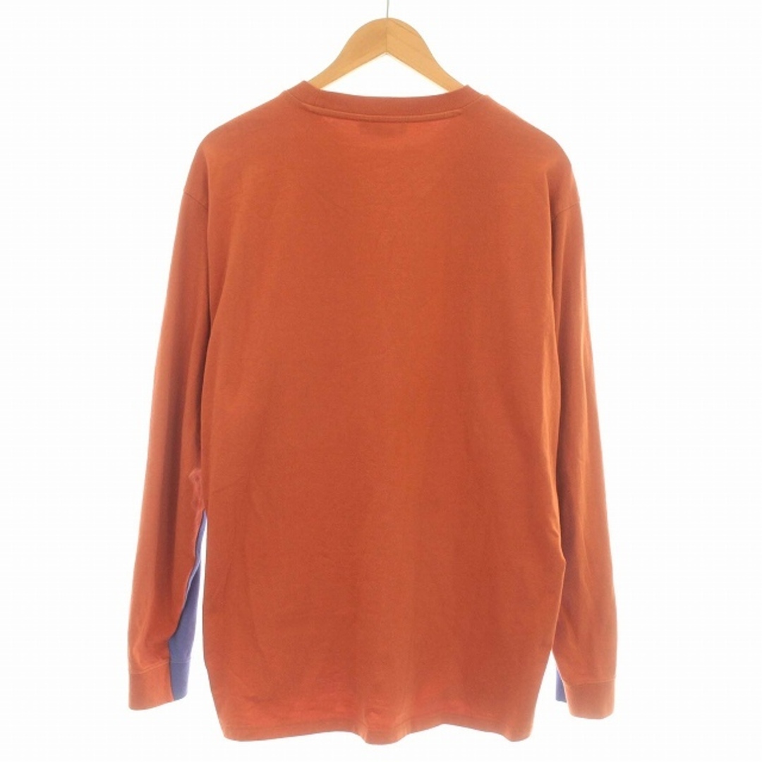 J.W.ANDERSON(ジェイダブリューアンダーソン)のJWアンダーソン JW.ANDERSON ロンT バイカラー M 青 オレンジ メンズのトップス(Tシャツ/カットソー(七分/長袖))の商品写真