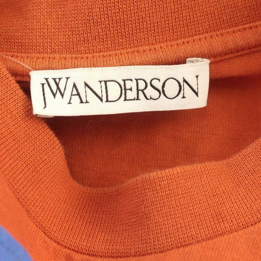 J.W.ANDERSON(ジェイダブリューアンダーソン)のJWアンダーソン JW.ANDERSON ロンT バイカラー M 青 オレンジ メンズのトップス(Tシャツ/カットソー(七分/長袖))の商品写真