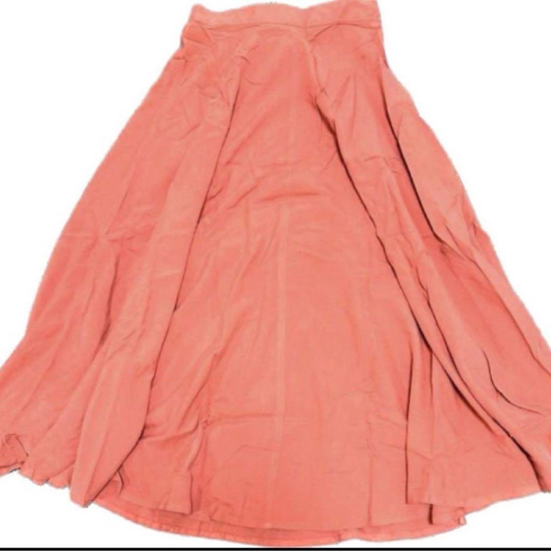 【お買い得  送料無料】【新品未使用】JASMI ジャスミ　シルク100％　フレ レディースのスカート(ロングスカート)の商品写真