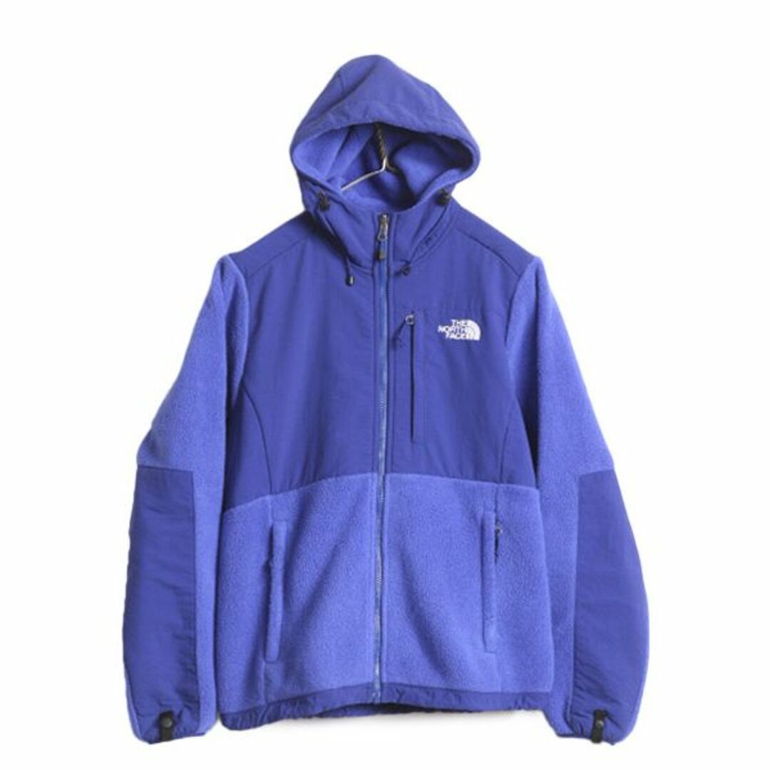 THE NORTH FACE(ザノースフェイス)のノースフェイス フード付き デナリ ジャケット レディース S 古着 The North Face DENALI フリース ブルゾン パーカー フルジップ 2トーン レディースのジャケット/アウター(ブルゾン)の商品写真