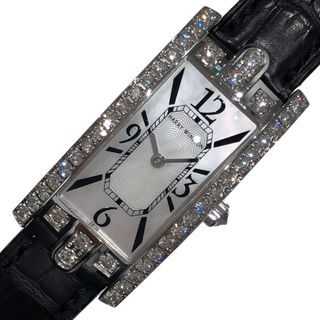 ハリーウィンストン(HARRY WINSTON)の　ハリーウィンストン HARRY WINSTON アベニュー　ホワイトシェル 330LQW ホワイトシェル K18WG メンズ 腕時計(その他)