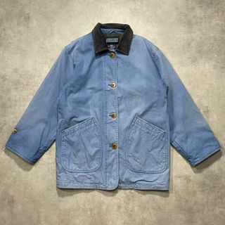 ランズエンド(LANDS’END)の90s LANDS'END ランズエンド ブルーカバーオール ユニセックス(カバーオール)