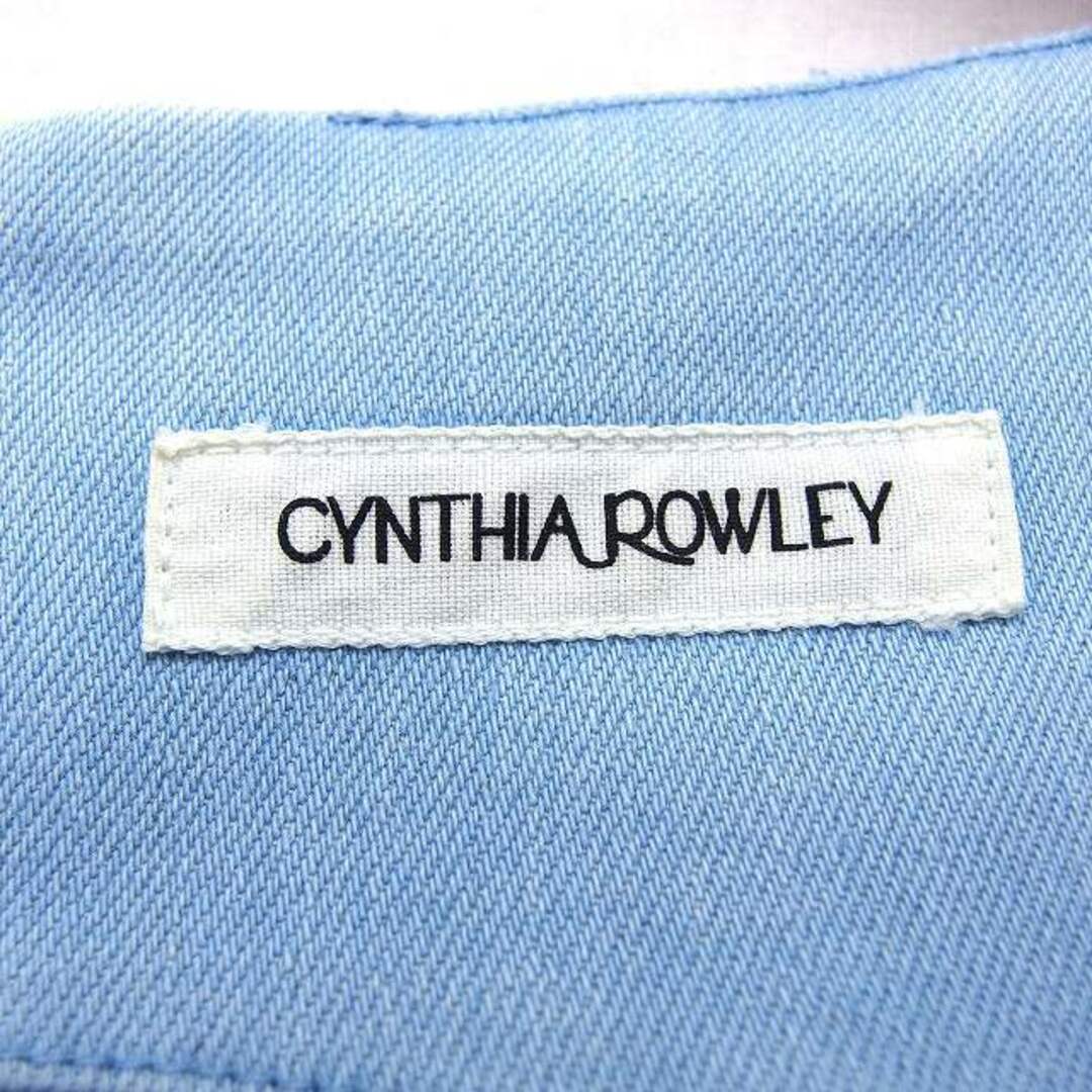 Cynthia Rowley(シンシアローリー)のシンシアローリー CYNTHIA ROWLEY デニム ワンピース フレア ミニ レディースのワンピース(ミニワンピース)の商品写真