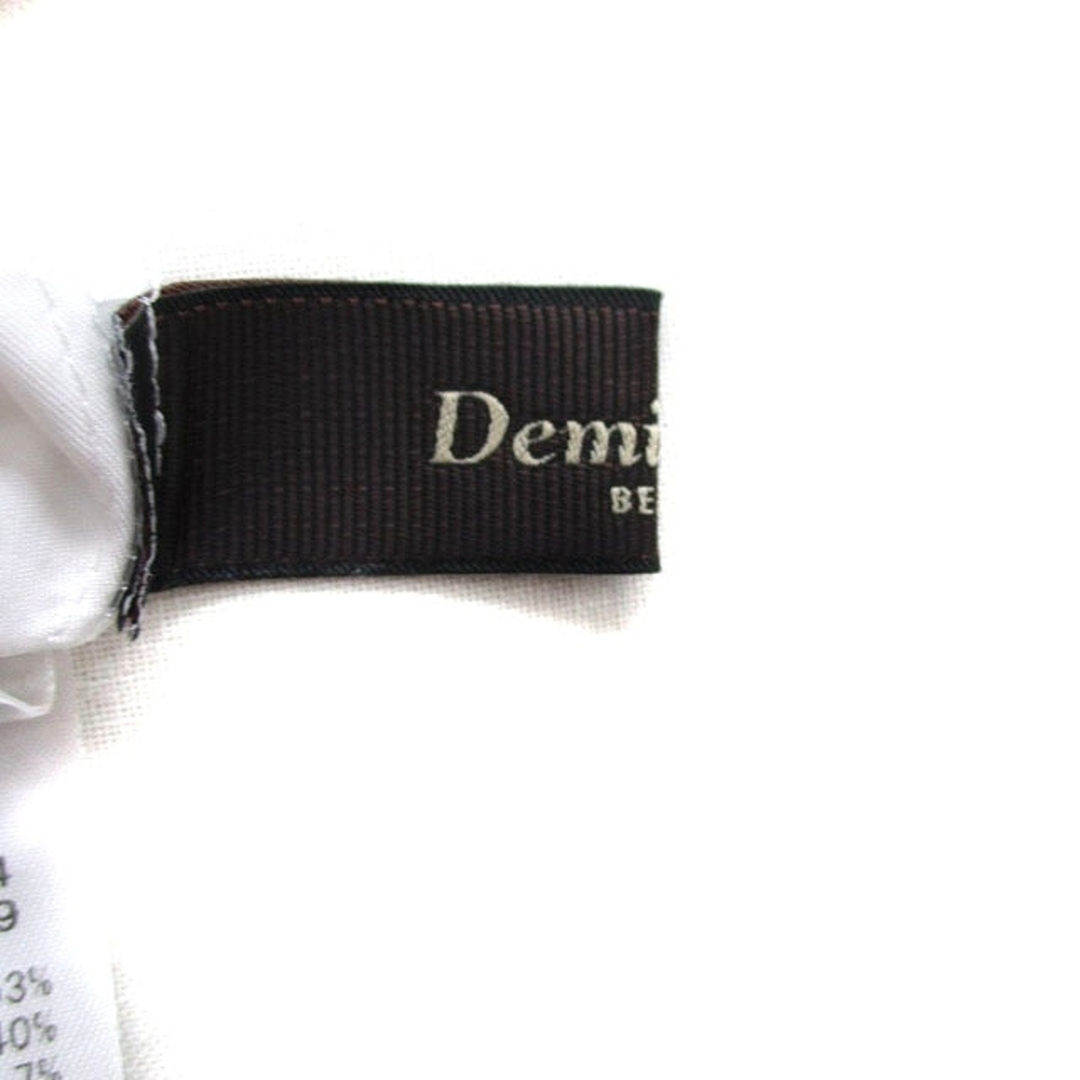 Demi-Luxe BEAMS(デミルクスビームス)のデミルクス ビームス カーディガン 半袖 バックリボン コットン シンプル レディースのトップス(カーディガン)の商品写真
