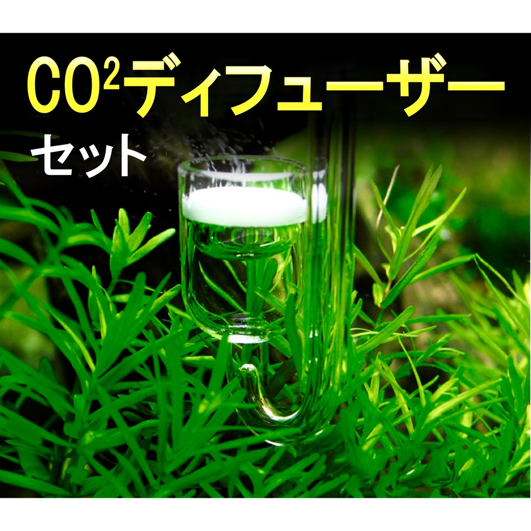 CO2ディフューザー  CO2拡散器　セット その他のペット用品(アクアリウム)の商品写真