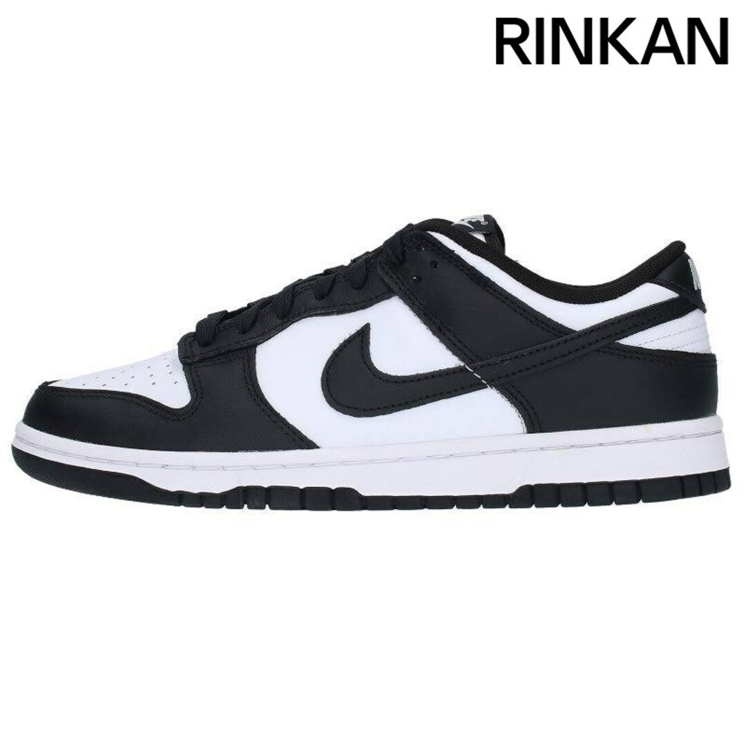 NIKE(ナイキ)のナイキ  DUNK LOW RETRO WHITE/BLACK DD1391-100 ダンクローレトロホワイトブラックスニーカー メンズ 28cm メンズの靴/シューズ(スニーカー)の商品写真